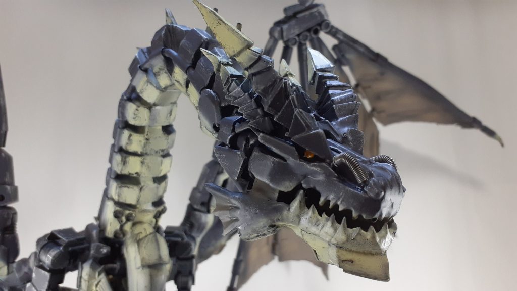 ミラボレアスをガンプラで作ってみた。–4枚目/制作者：ヒレ肉