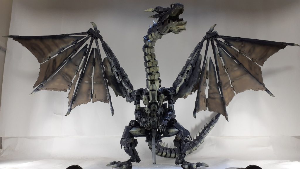 ミラボレアスをガンプラで作ってみた。–6枚目/制作者：ヒレ肉