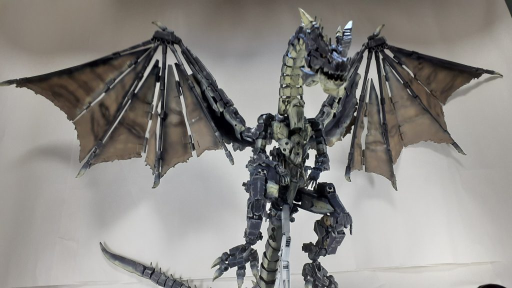 ミラボレアスをガンプラで作ってみた。–8枚目/制作者：ヒレ肉