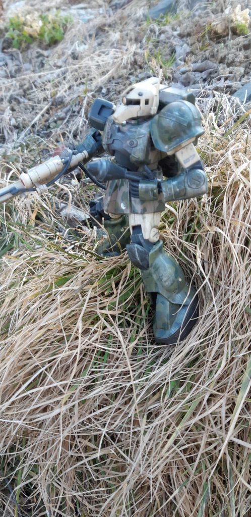 なんとなくシュツルムファウストもつけてみました。　何かと便利ですよね。　取り敢えず付けとけば格好良くなりますから。