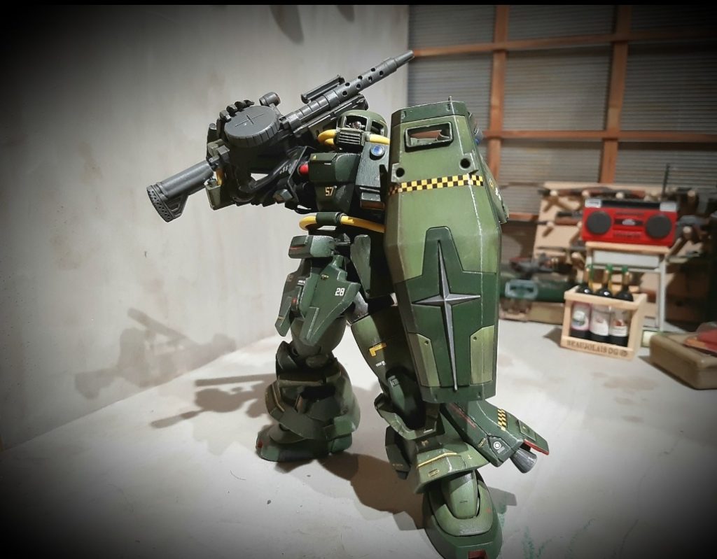 ザクとハイザックはだいぶ違うMSでした・・・