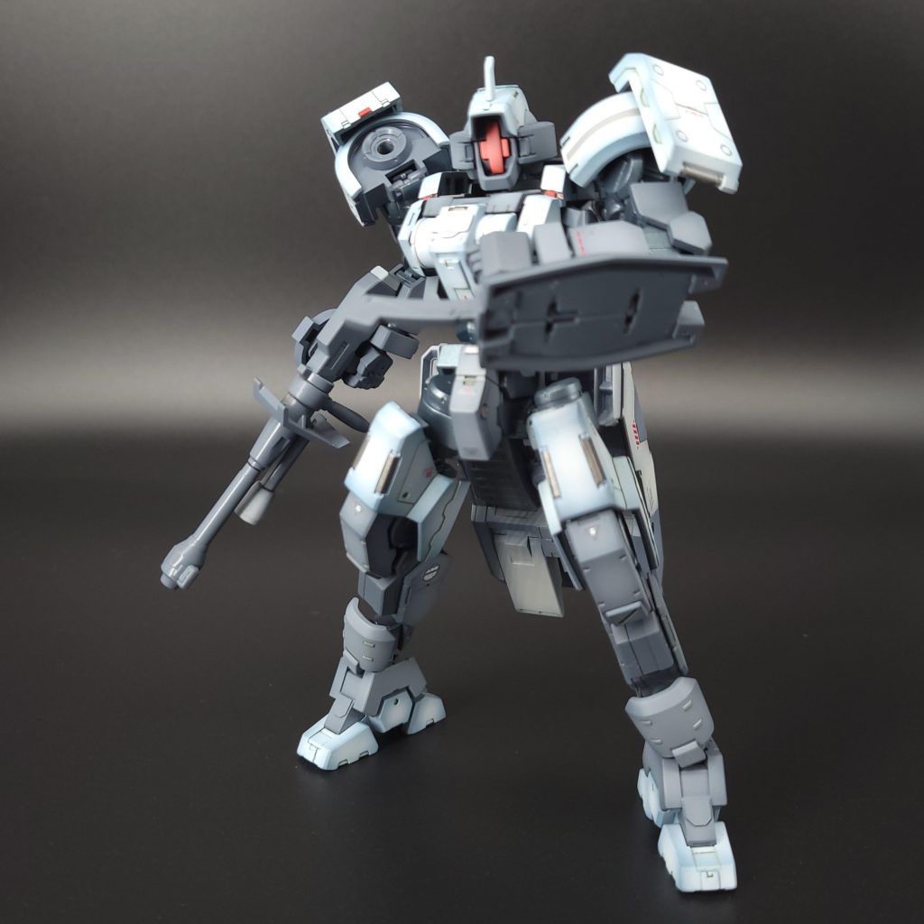 白兵戦移行後は取っ払って戦います