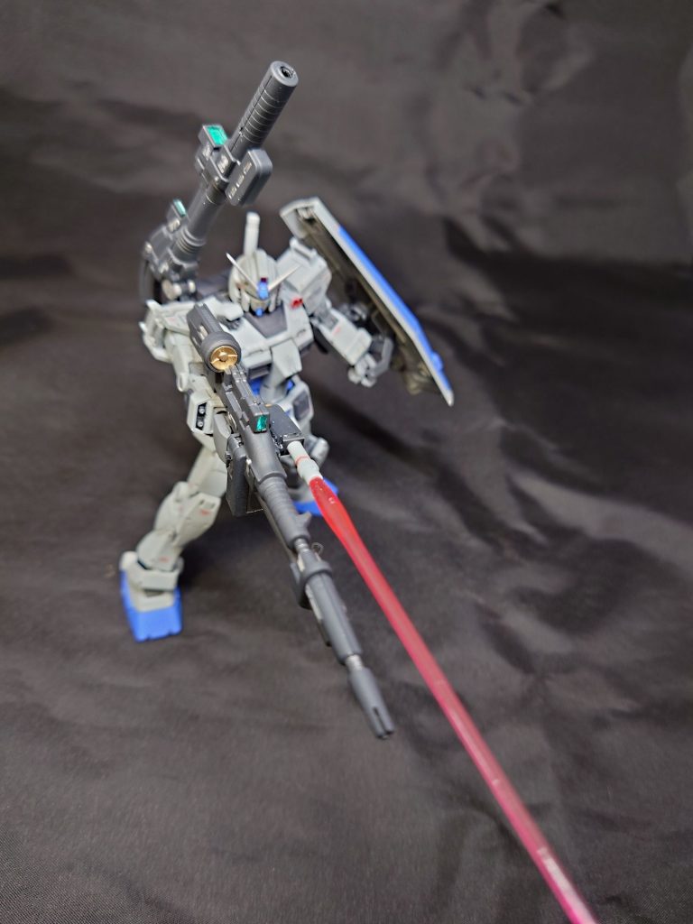 ビームサーベルもつけちゃいました(笑