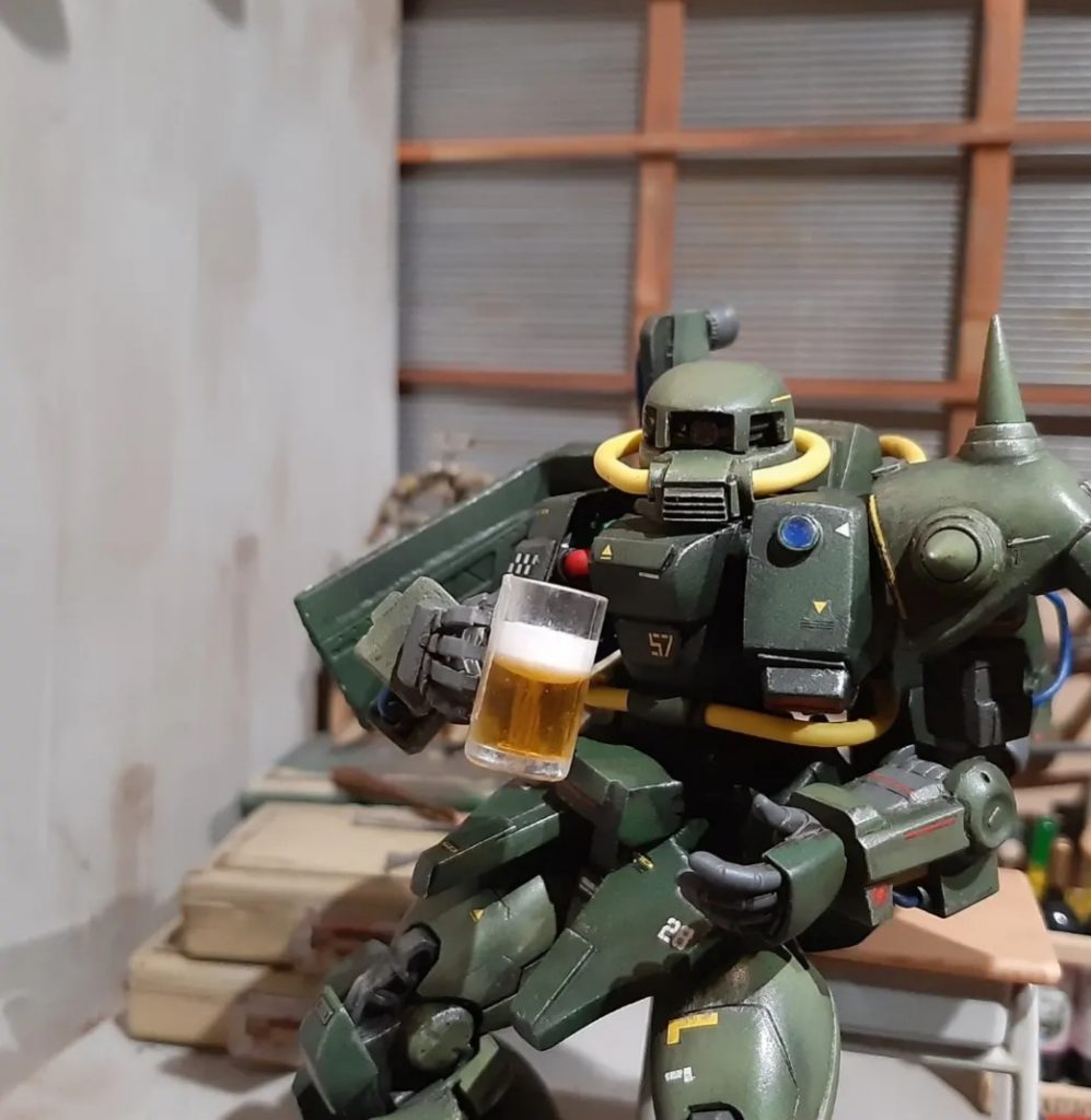 半年掛かって無事完成。カンパーイ！