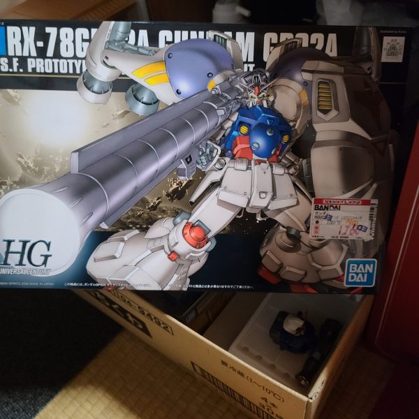 現在制作中RX78GP02Aガンダム試作2号機