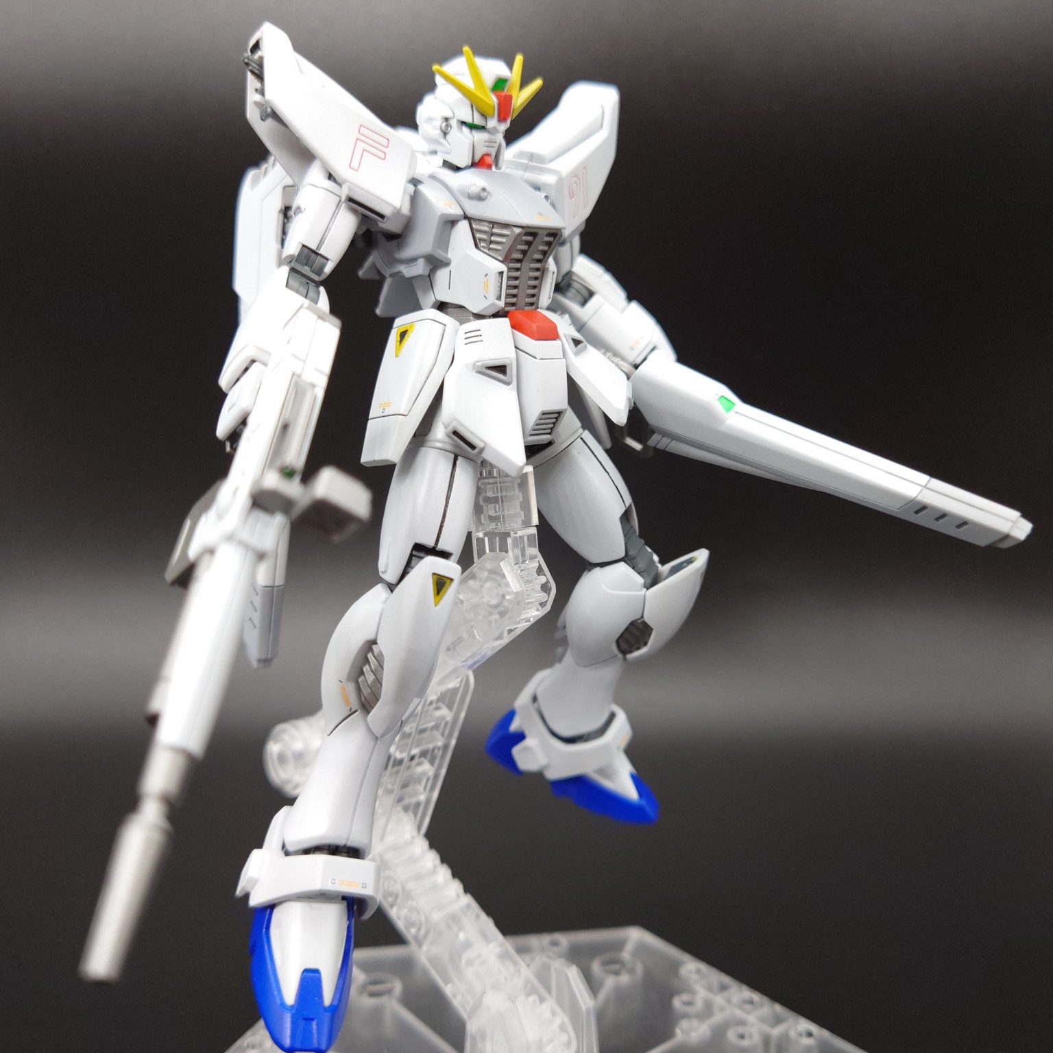 HG 1/144 ガンダムF91ヴァイタル 1号機｜lupsさんのガンプラ作品 