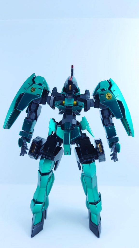 いつものアルティメットブラック、スターブライトシルバーから緑部分はGXクリアグリーンに色ノ源のシアンを入れて調色しスーパークリアⅢUVカットでトップコートしています。