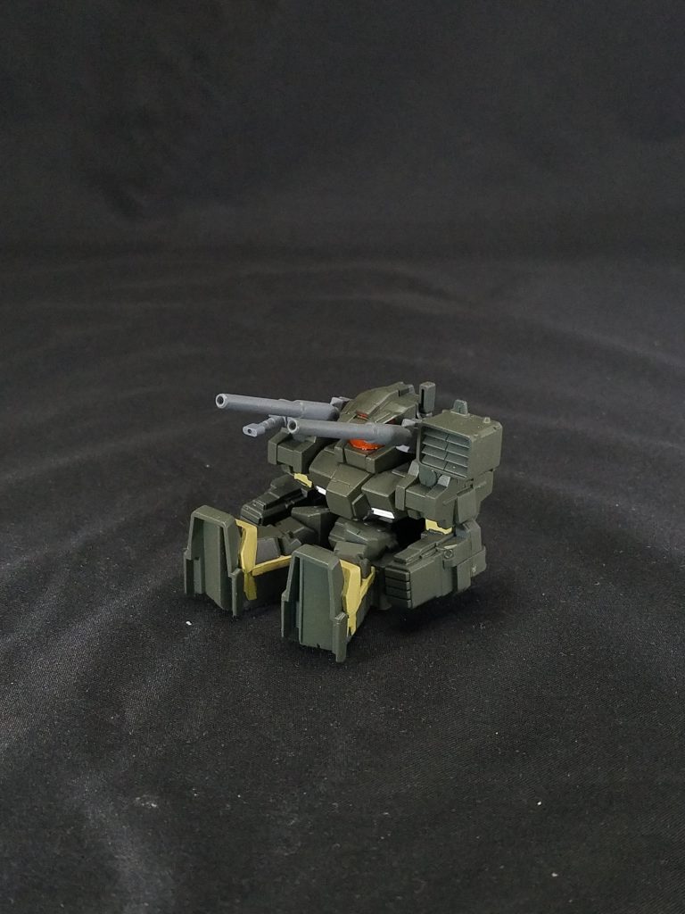 タンクモード。足の裏は言わずもがな。