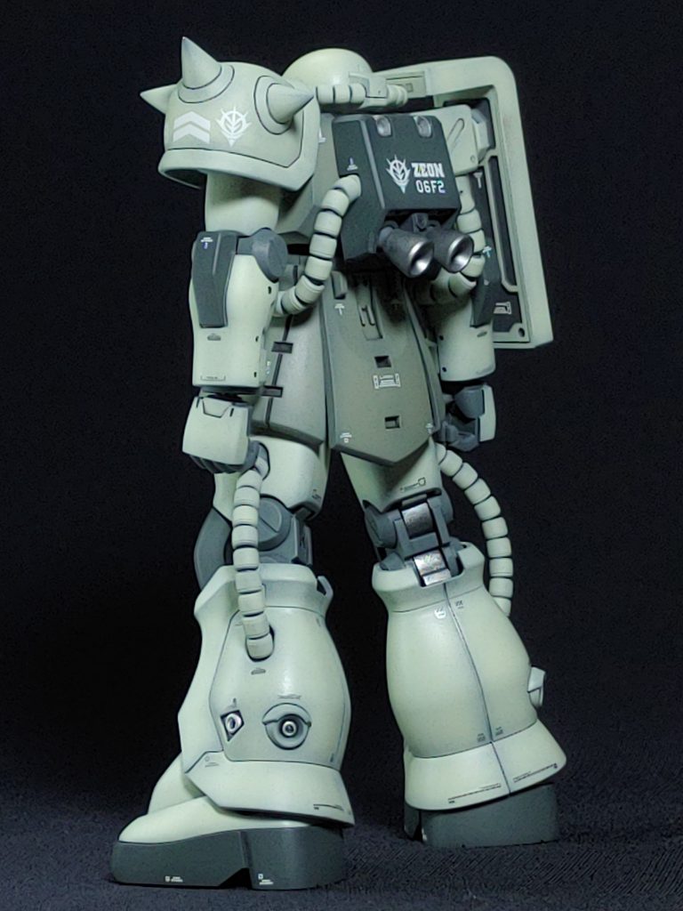 HGUC ザクII F2–4枚目/制作者：YAKISOBA