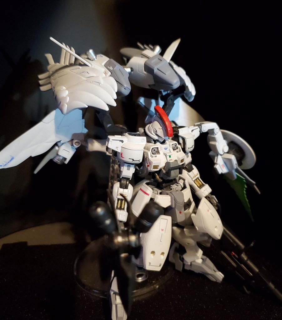 トールギスFがなかなか手に入らず鉄血系のガンダムフレームが好きなのでトールギス(ジャンク)とならなんとかならないかと思いました。