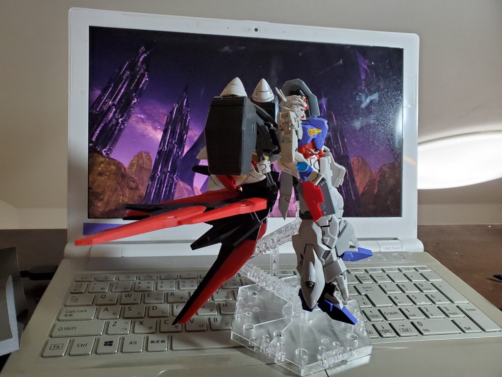 横から。重さヤバイです。