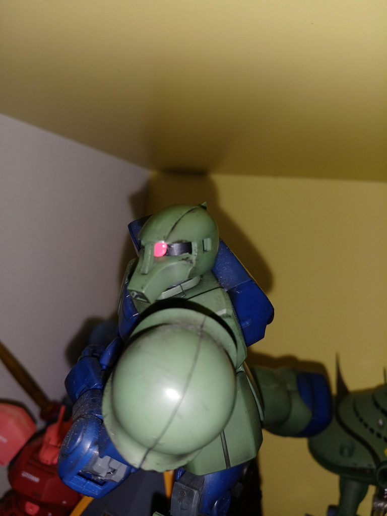 モノアイはAmazonでやっと届いたHアイズ！これがあるだけでだいぶ違うねぇ~