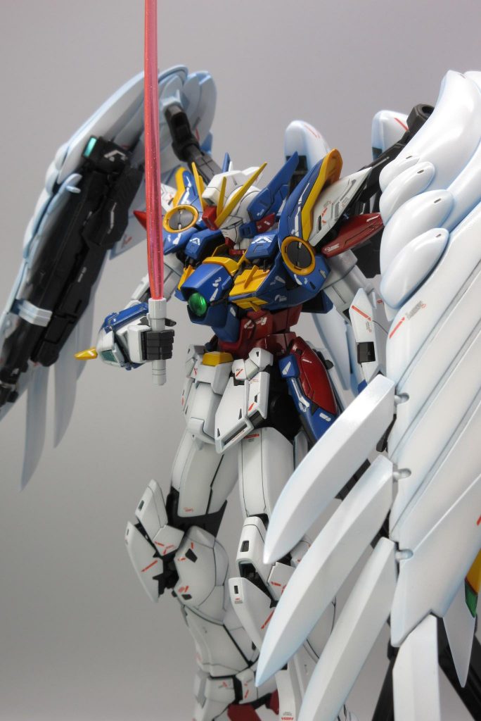 ソードはMGインジャスから拝借この頃のはラメが入ってて高級感?がありますね