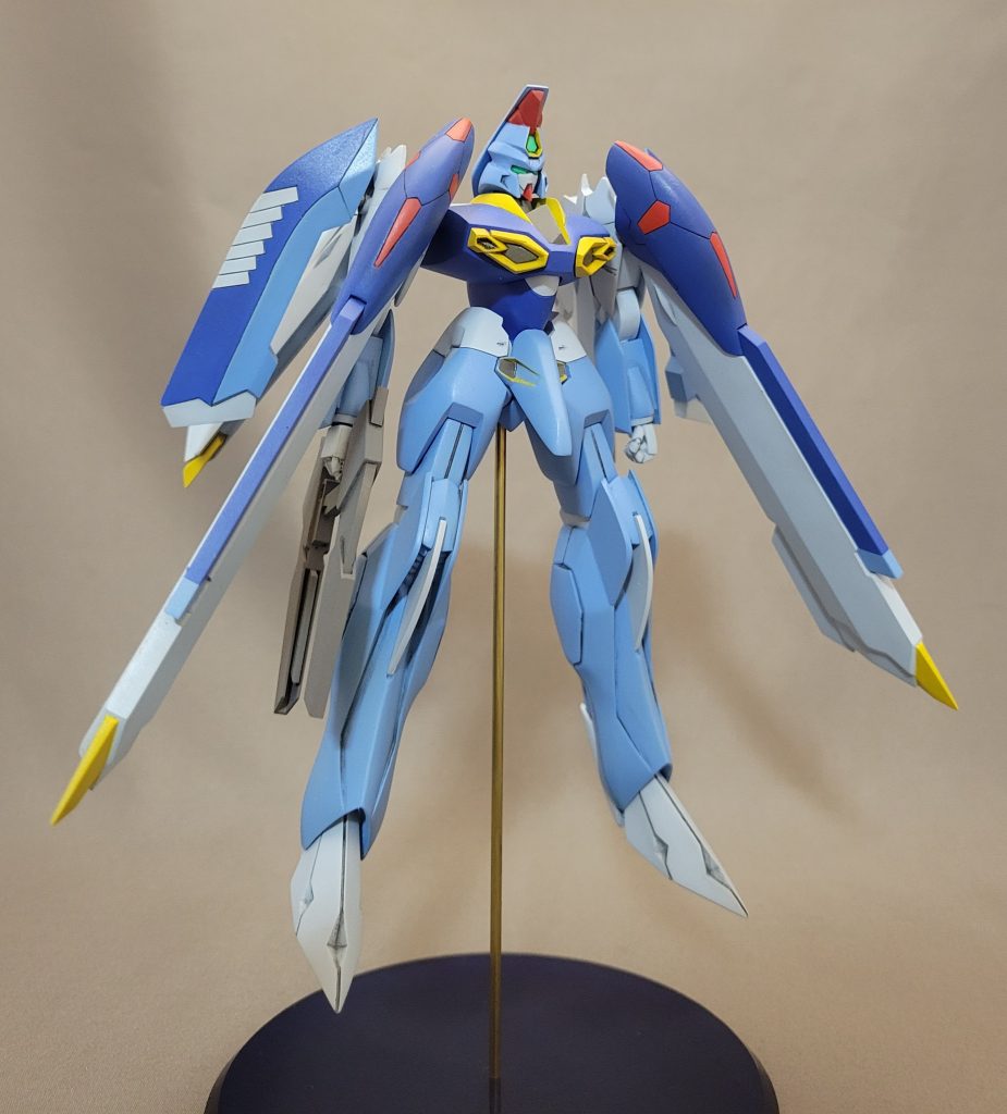 おまけバリエーション機　フェニックスゼロ頭部のみ形状を変更、関節類はすべて固定