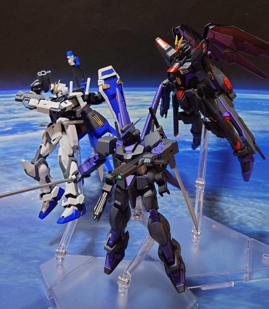 “自分専用機(SEED編)”、揃い踏み。