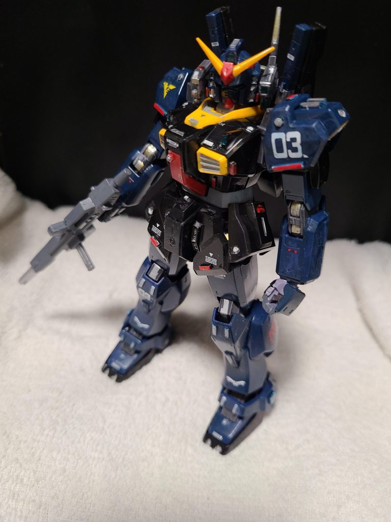 初めて筆塗りで仕上げました。