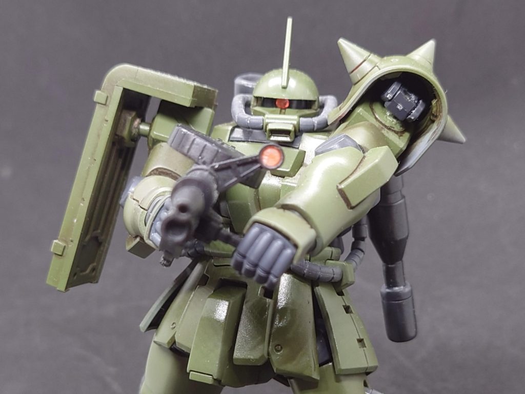 HGUC MS06F2 ザク(ノイエン・ビッター専用機)–6枚目/制作者:crimson