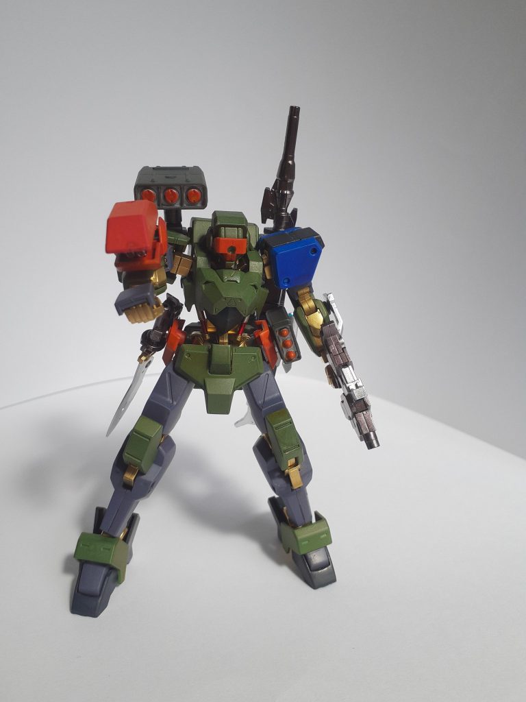 ガトリング構え。