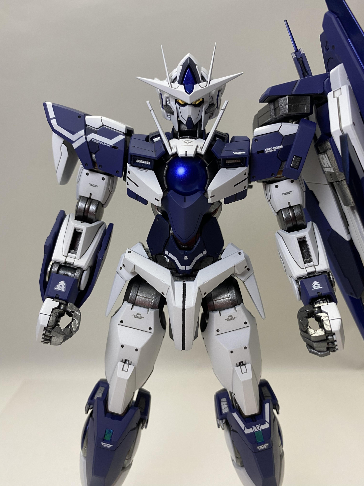 MG ダブルオークアンタフルセイバー｜tumikiさんのガンプラ作品 