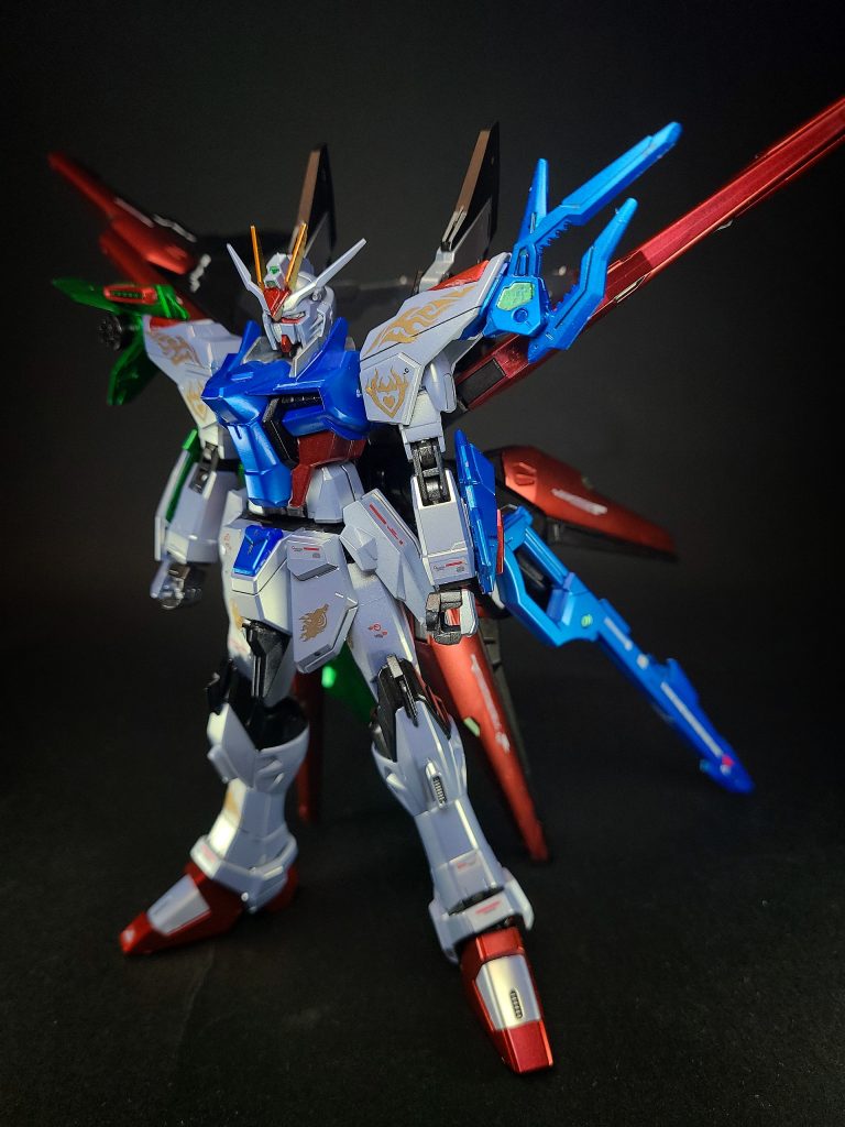 重量増加による機体バランスの低下は限界までセッティングが行われ、極めて強力な機体として完成している。なお、ベース機では額部分に型式番号「X-20A VENTI(イタリア語で「20」の意)」が彫られているが、本機の場合は「VENTI」の部分が「PF」へと変更されている。