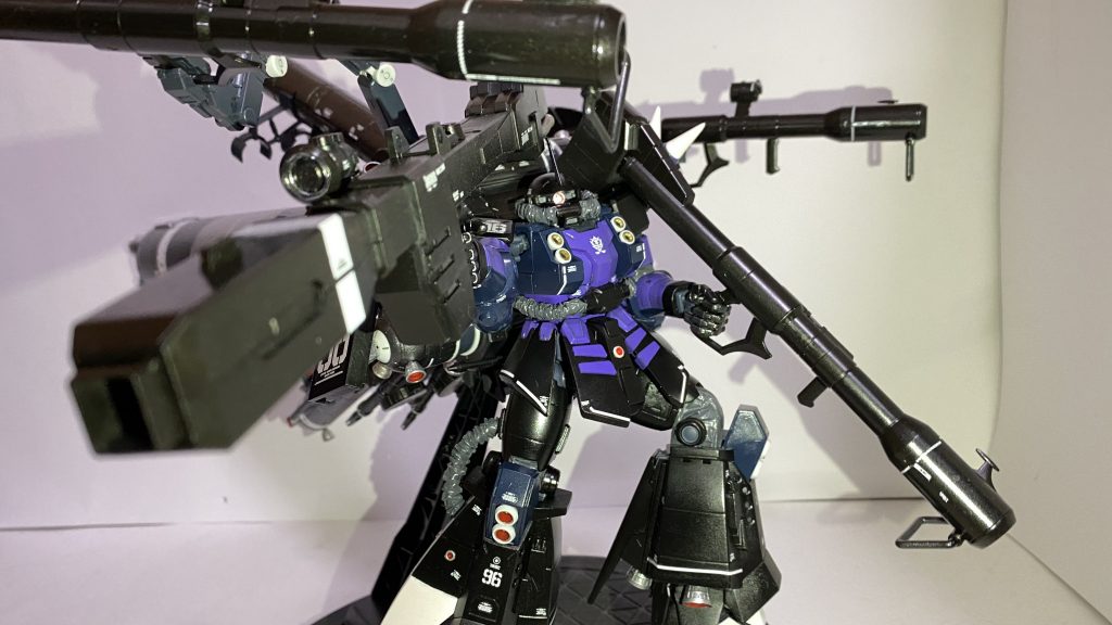 MGサイコ・ザク黒い三連星仕様–4枚目/制作者：コズまげch毎週投稿！