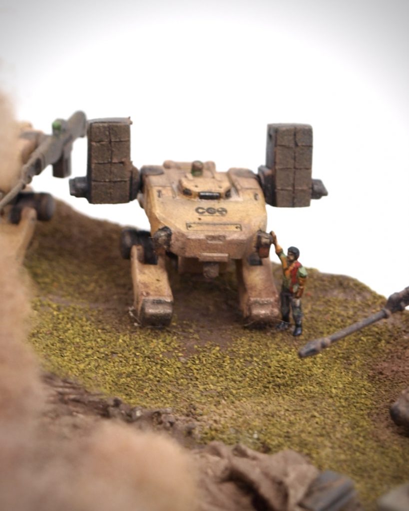 チャドミサイルランチャー装備型のランチャーもスクラッチしました。