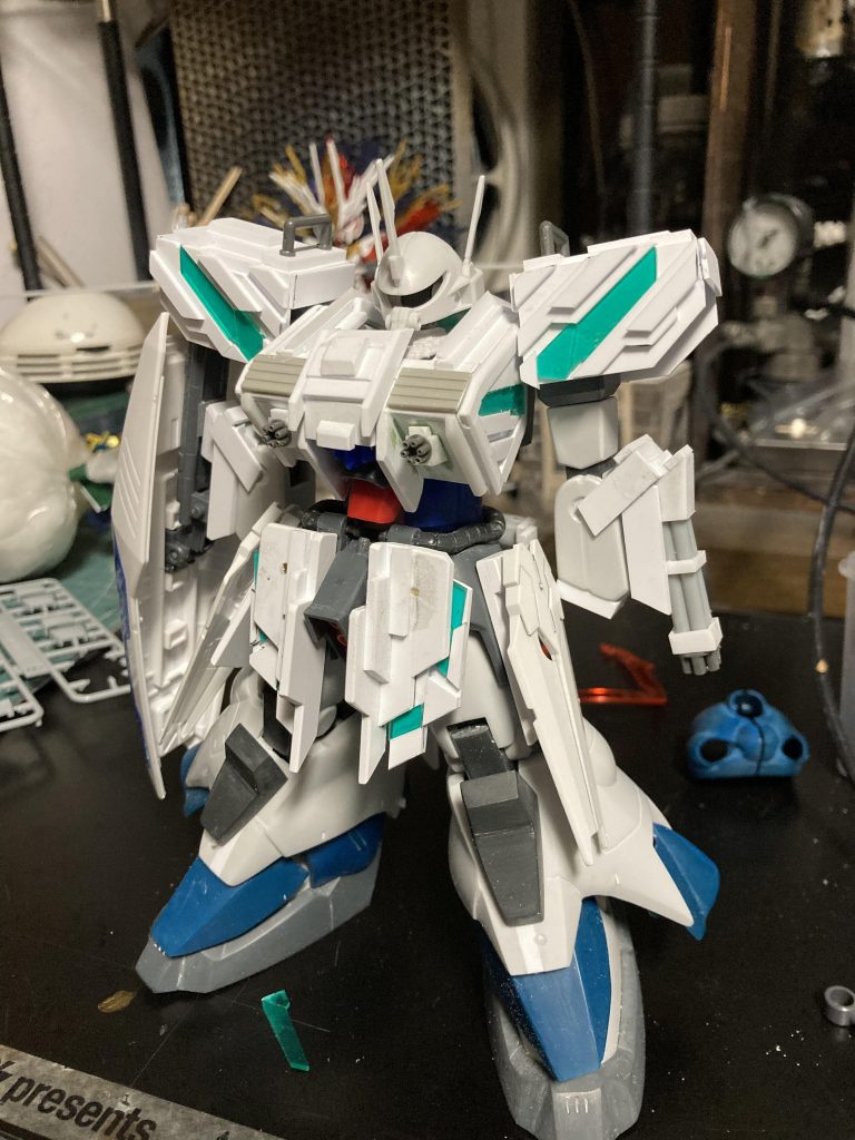 塗装前はこのようになっておりまする。