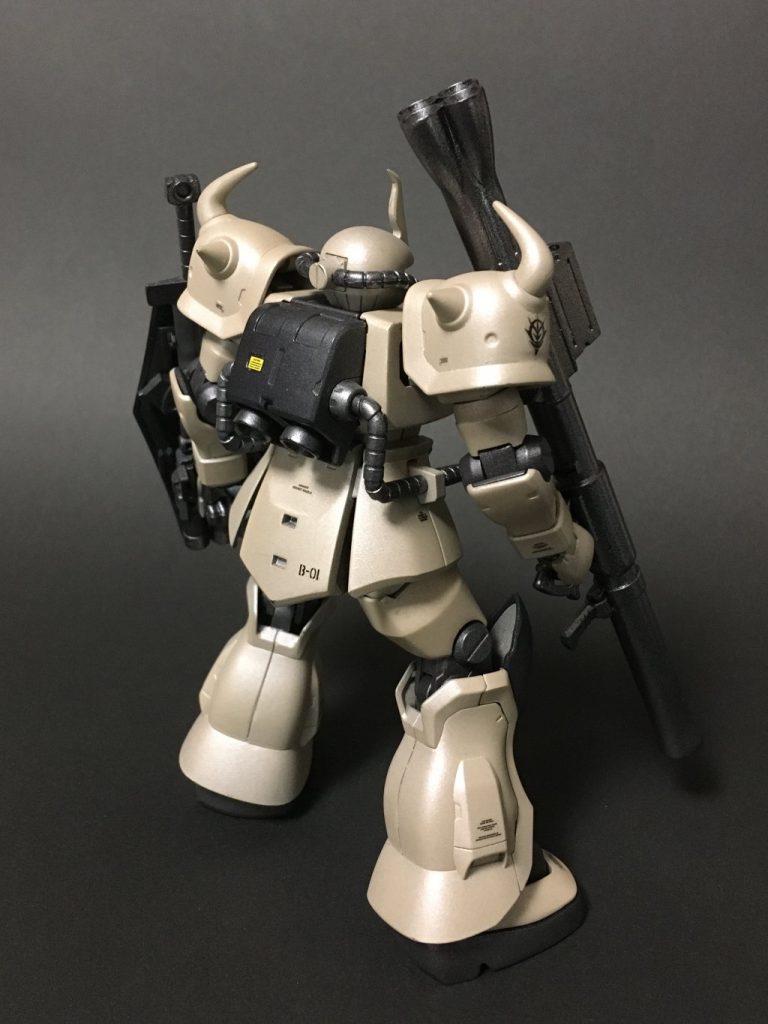 グフ（砂漠戦部隊）–3枚目/制作者：PIYOSUKE