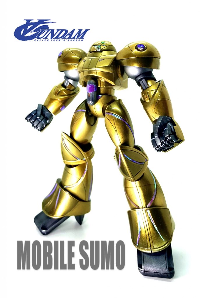 144分の1スケール。ブックオフジャンク品を改修しました。かなり昔のキットなんで合わせ目消しが面倒でした。