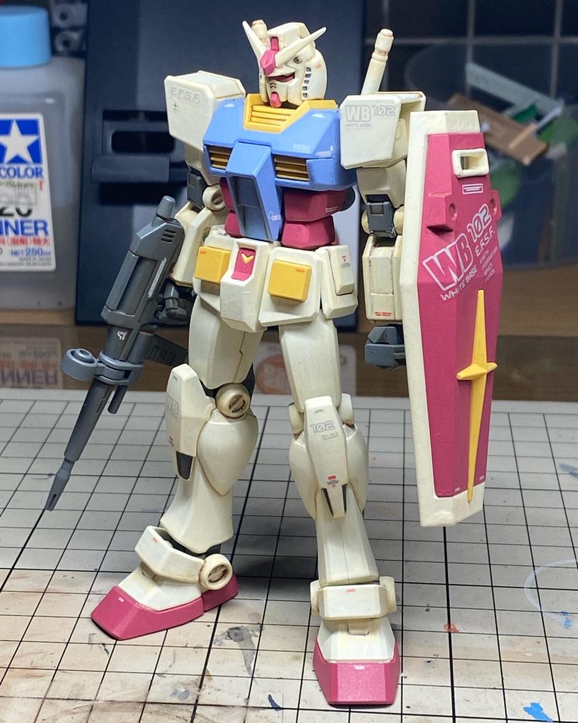 エントリーグレード ガンダム–2枚目/制作者：ますす