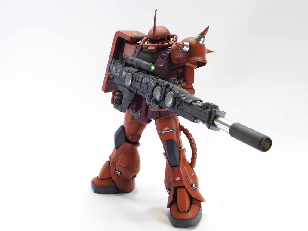 MG シャア専用ザク2 ver.2.0–4枚目/制作者：gunplacraft