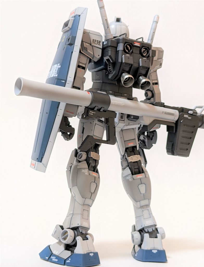 とにかくかっこいい78GUNDAMを目指しました。O.Y.W.と迷いましたが、ver.3.0の方が私の好みのスタイルだったのでこちらを採用。