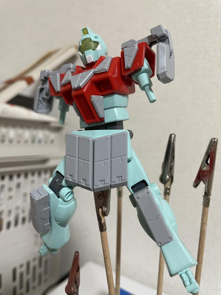 装甲、バーニア、プラ板追加