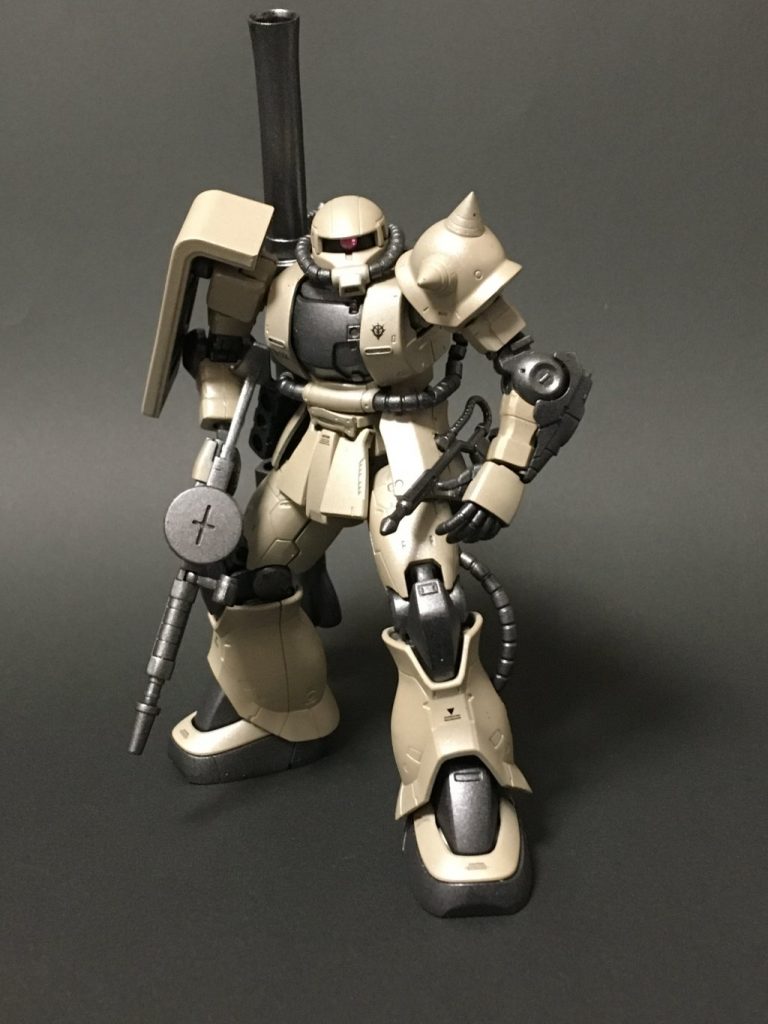 ザクⅡ（砂漠戦部隊）–3枚目/制作者：PIYOSUKE