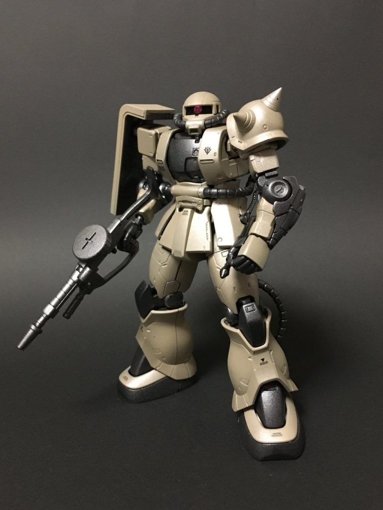 ザクⅡ（砂漠戦部隊）–6枚目/制作者：PIYOSUKE