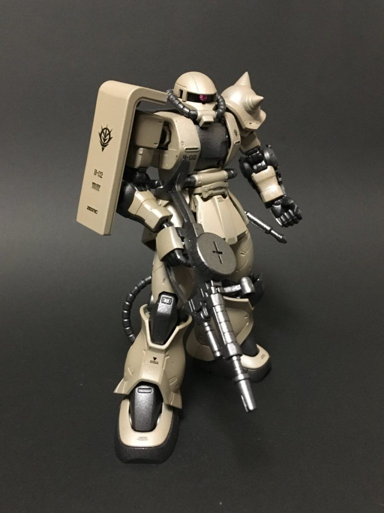 ザクⅡ（砂漠戦部隊）–7枚目/制作者：PIYOSUKE