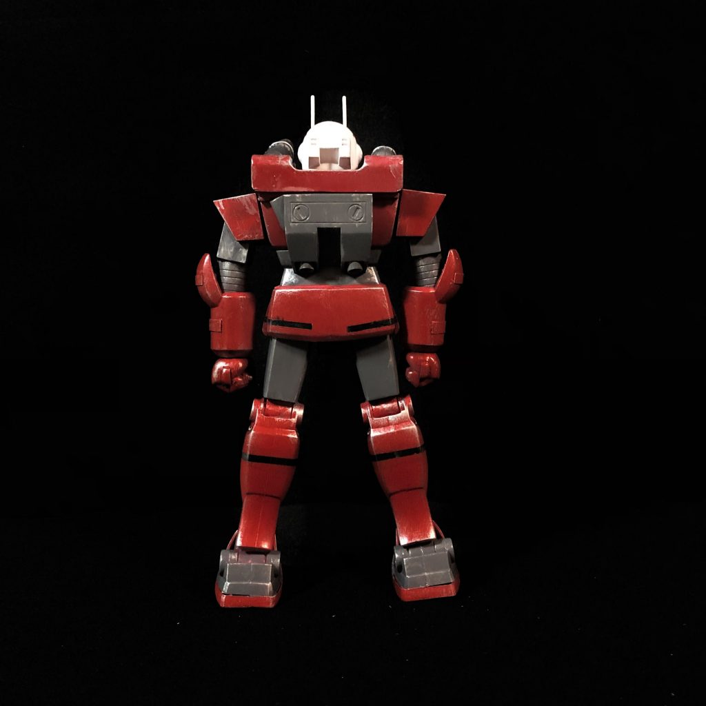 うしろ発射テスト時に重量バランスや安定性といった問題点が洗い出され、360mmロケット砲を中心に改良が行われた。試作1号機のテスト結果から工期わずか5日という短期間で改良が行われた機体は「タイプ2」と呼ばれ、脚部に姿勢安定用の増加装甲を取り付ける等の改良が施され、幾つかの問題点が解消されている。