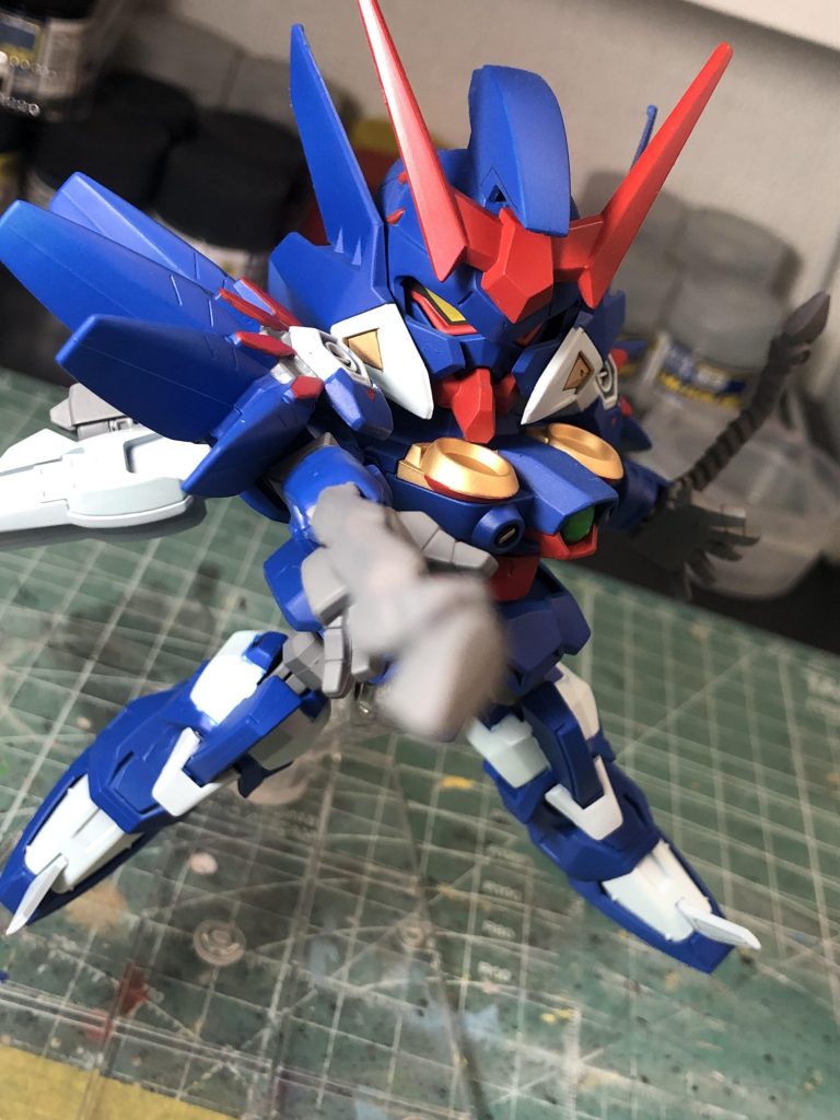 両碗部ヒートロッドでの格闘戦イメージ