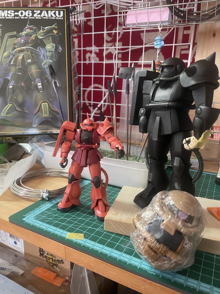 ザクの日に間に合わなかった(>_<;)