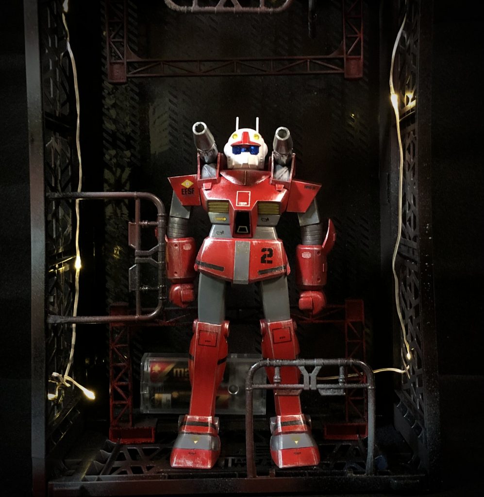 旧キット1/100｢プロトタイプGMキャノン」–8枚目/制作者：GORO55