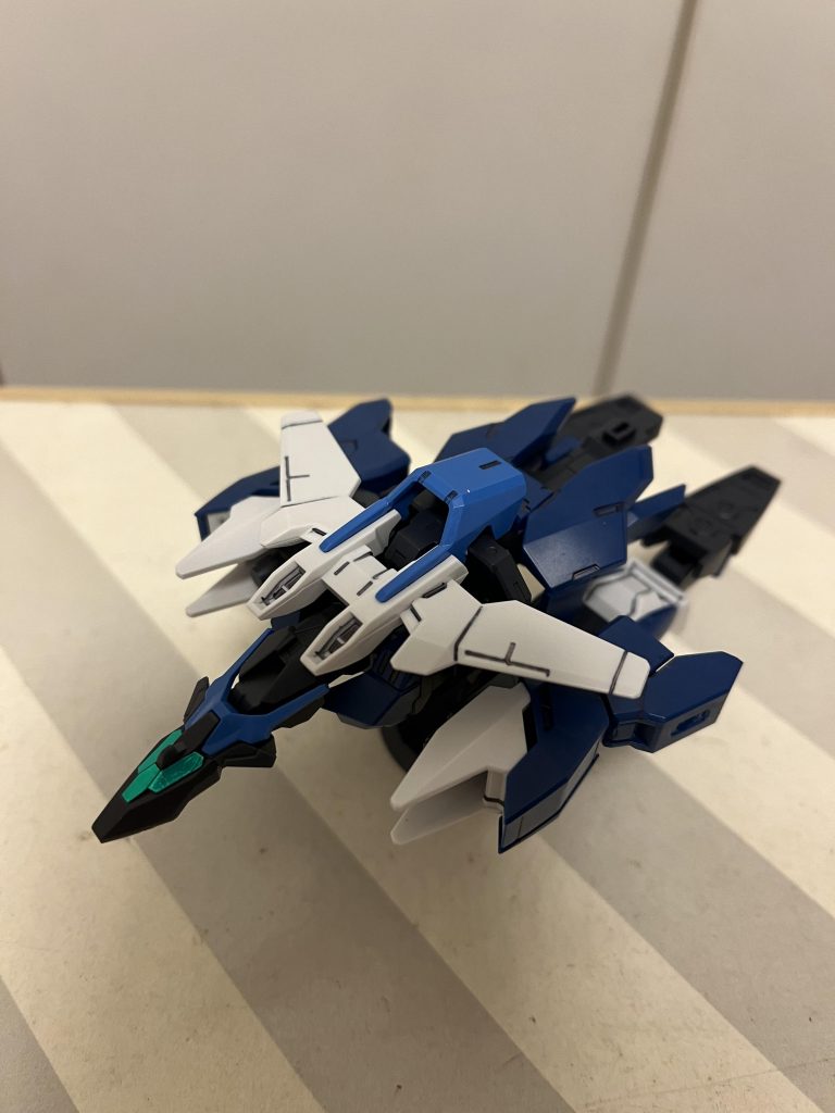 組替え後。メルクワンカラーのアースアーマー。ライフルとシールド付けるの忘れてました、、