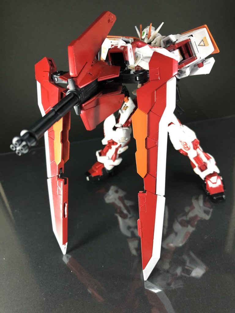 ガトリング展開するとこんな感じです今回はかなり綺麗にメタリック塗装できたかと!