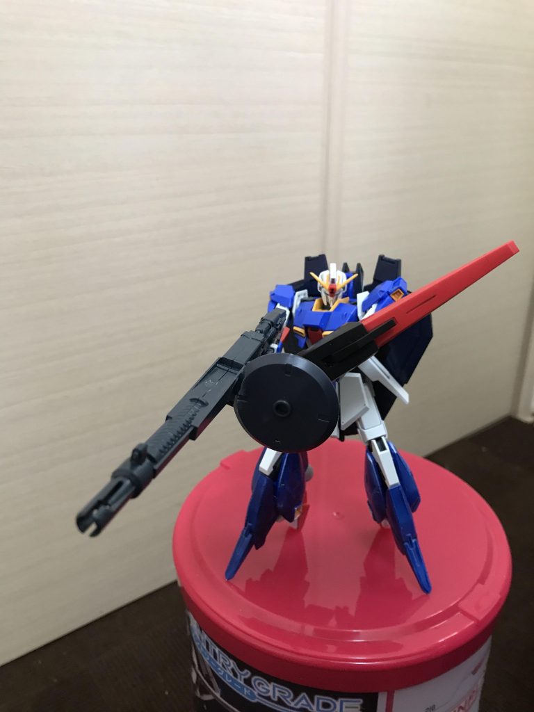 射撃武装を変更。EX-Sのスマートガンを拾って使用できるようにした…という設定。その他の武装の変更はありません