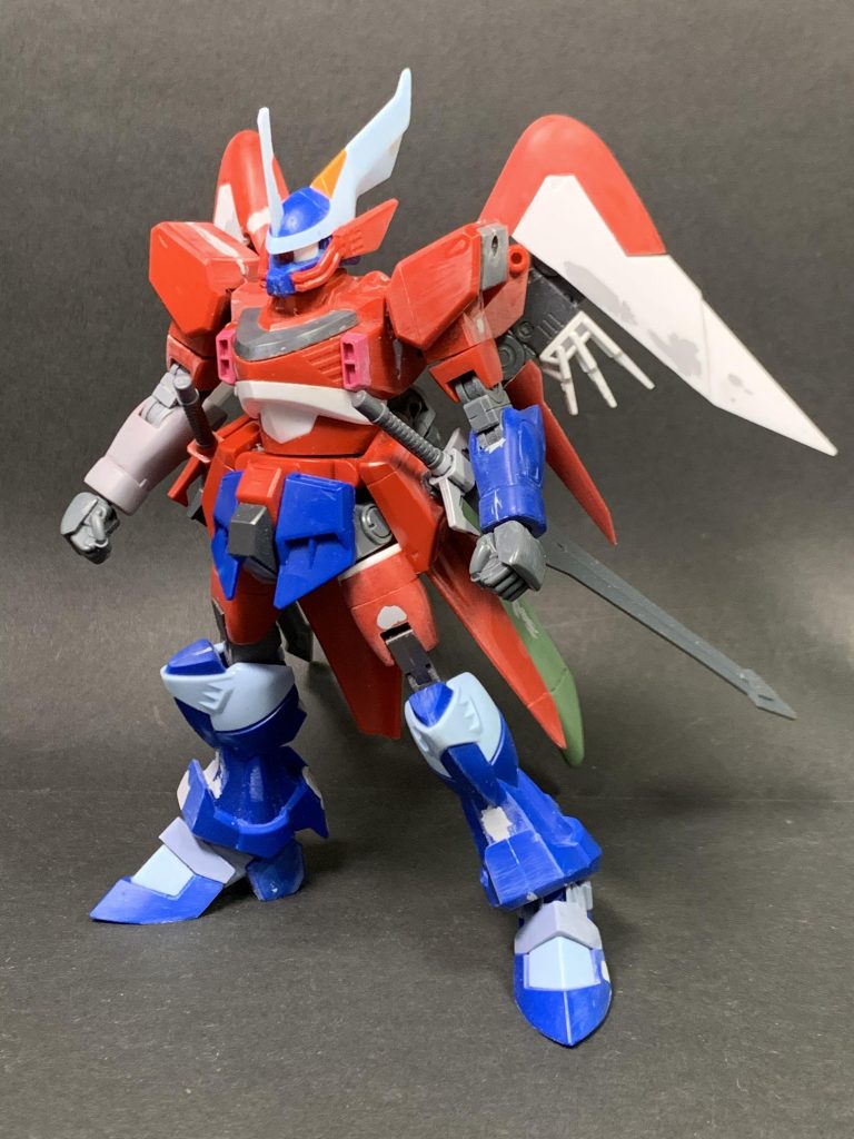 シグー本体のミキシング状態。ジスト専用シグーとディープアームズのパーツを選りすぐって使用してます。