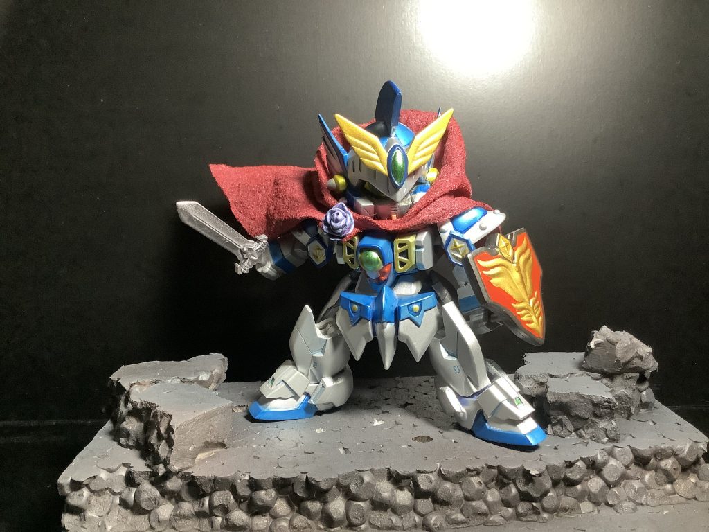 以上、翼の騎士ゼロでした！何一つ当初予定通りには作ってませんが、いじるごとにお気に入りになっていった楽しい制作でした^ ^良ければイイね、コメントのほどよろしくお願いします♪