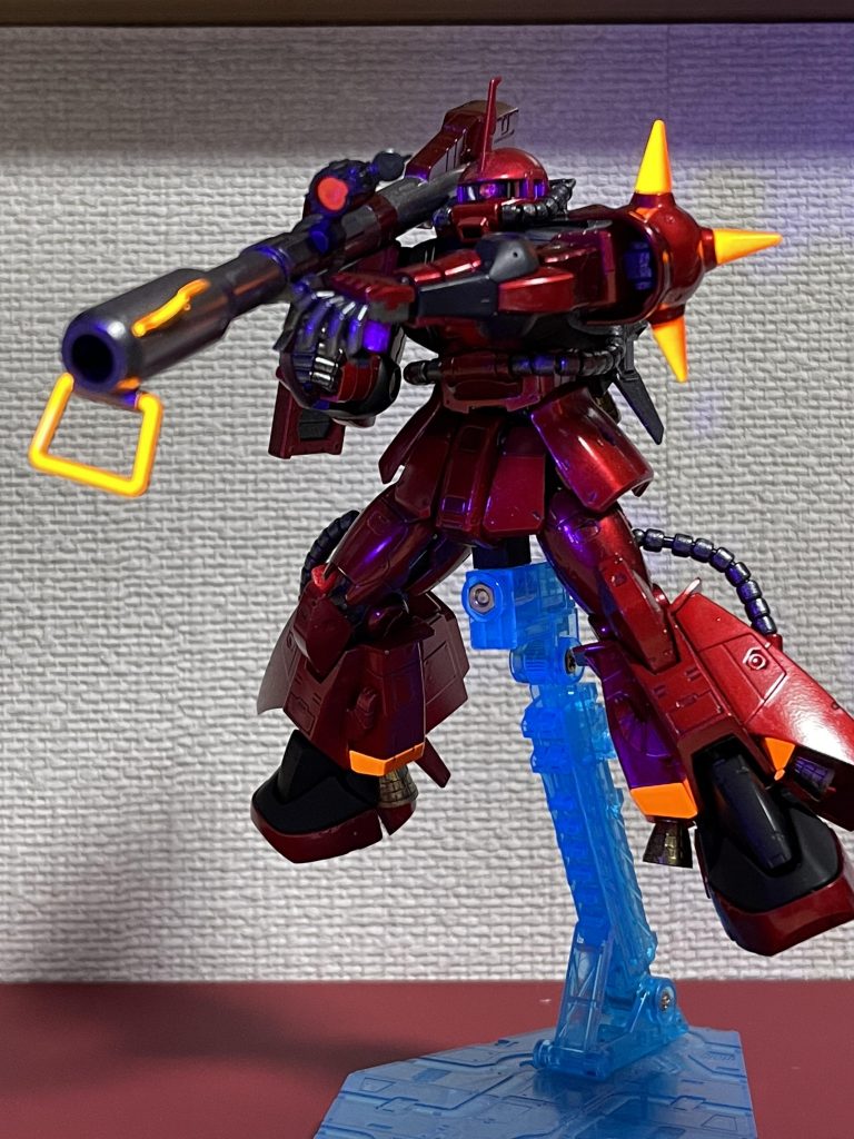 武器類もジョニーライデン専用をイメージして塗装してあります