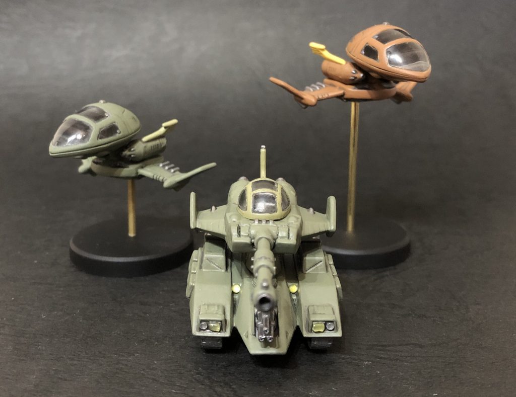 コンバージ　ドップ、ガルマ専用ドップ、マゼラアタック–2枚目/制作者：いしゅと【I.S.T.works】