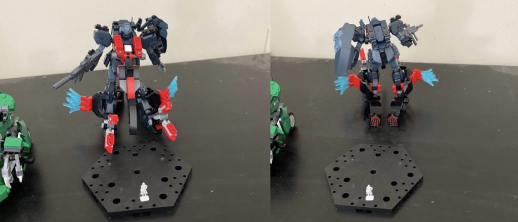 “Aqua Form (Mangrove)” Equipped with Wings Of Light “low pulse Ver.”,More Sub-Arms, and Spydire Flotation pads.Float towards foes along the sea swiftly.「アクアフォーム(マングローブ)」は、光の翼「ローパルスVer」、より多くのサブアーム、そしてスパイディア浮揚パッドを備えています。海に沿って敵に向かってすばやく浮かんでください。