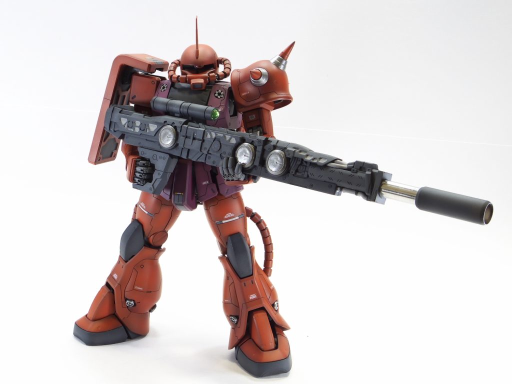 MG シャア専用ザク2 ver.2.0–5枚目/制作者：gunplacraft
