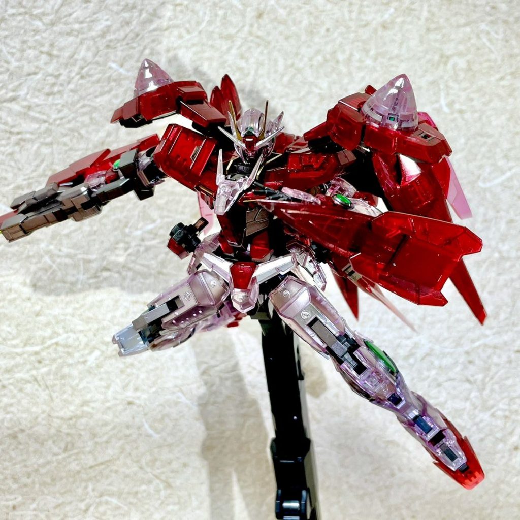 RG ダブルオーライザー トランザムクリア｜νさんのガンプラ作品